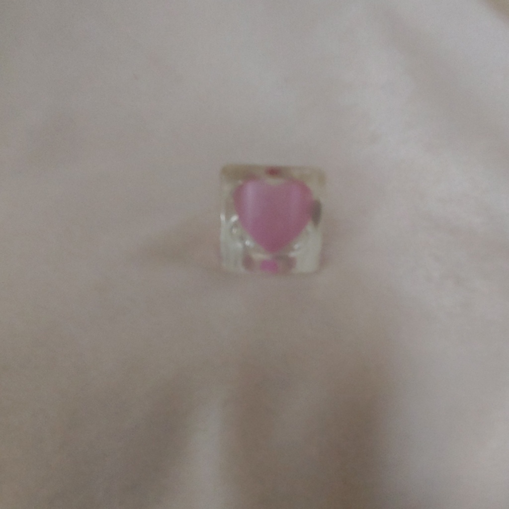 Plastic? Statement Ring